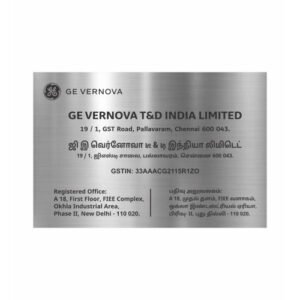 Stainless steel GST Board | Wall Fixing with Stud | 18×12