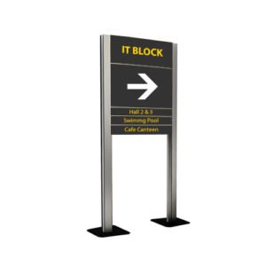 Pole Post Sign | Aluminium | Direction Board | 2×4