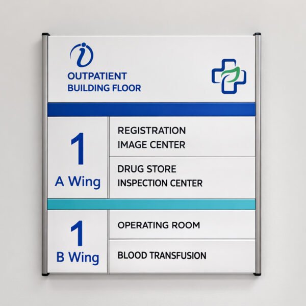 Directory Signs | Modular Signage | UV Print | Wall Mounted | Multi Panel
