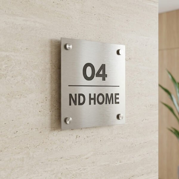 SS Etching I Engraving I Flat Name & Numbers I Customisable