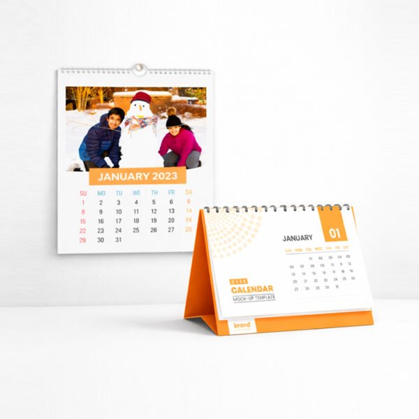 Calendar Printing | Multiple Formats | Custom Design | Binding Options