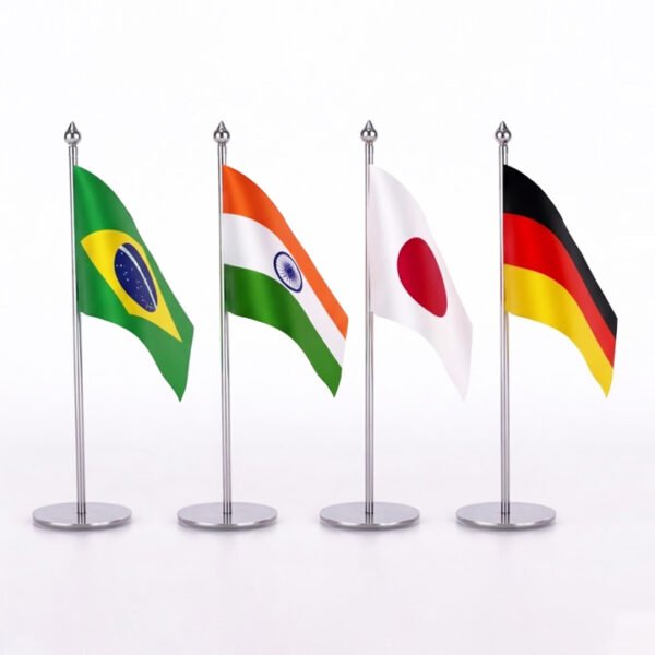 Table Flag I Stainless Steel I 15" Height I 304 Grade