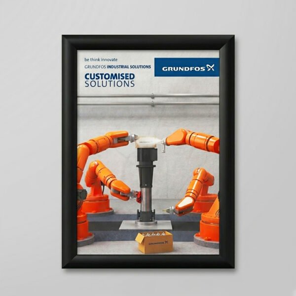 Clipon Frame | Snap Frame | Translite UV Print | Custom Size