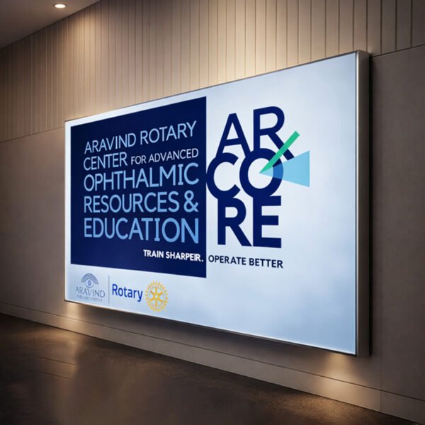 Wall-Mounted Fabric LED Display | Indoor | Custom Size | UV Print