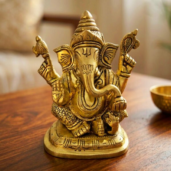 Ganesh Idol | Vinayagar | Brass Idol | Home Decor | Spiritual Gift