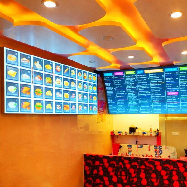 Digital LED Menu Board | Restaurant Display Screen | Indoor | High Brightness LED's