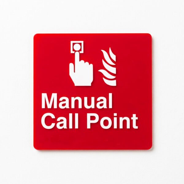 Manual Call Point | Acrylic | Custom Size | Emergency Call Point