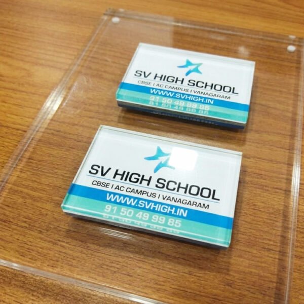 Paper Weight | Acrylic | Multicolor | Custom Shapes