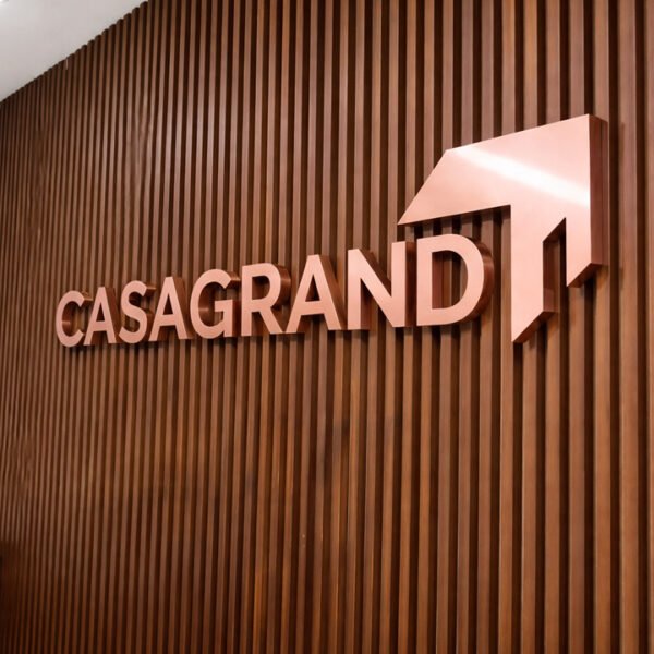 Rose Gold | Nonlite | Indoor & Outdoor | 3D Letters