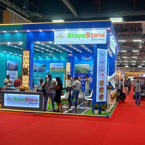 Exhibition Stall | 3D Design | Customizable | Branding