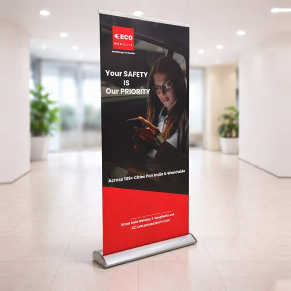 Premium Standee | Satin UV Print | 2.5 x 6' | Indoor