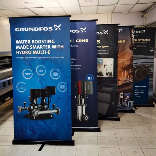 Rollup Standee | Satin UV Print | 3 x 6' | Indoor