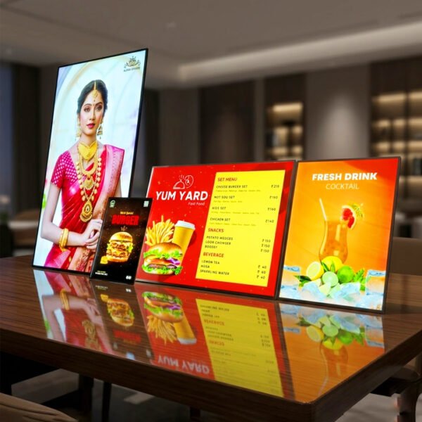 Table Top Slim LED | Translite UV Print | Indoor Advertising | Custom Size