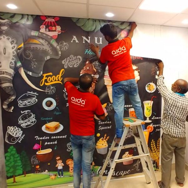 Wall Graphics | UV Vinyl Print | Multicolor | Indoor