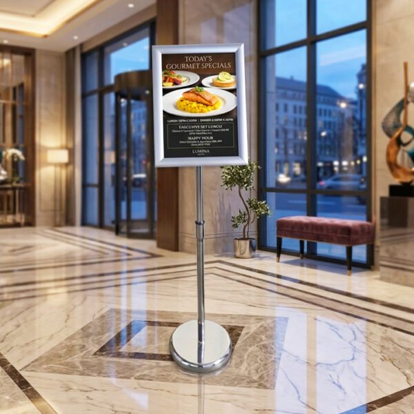 Welcome Stand | Nonlit  | Custom Size | Adjustable