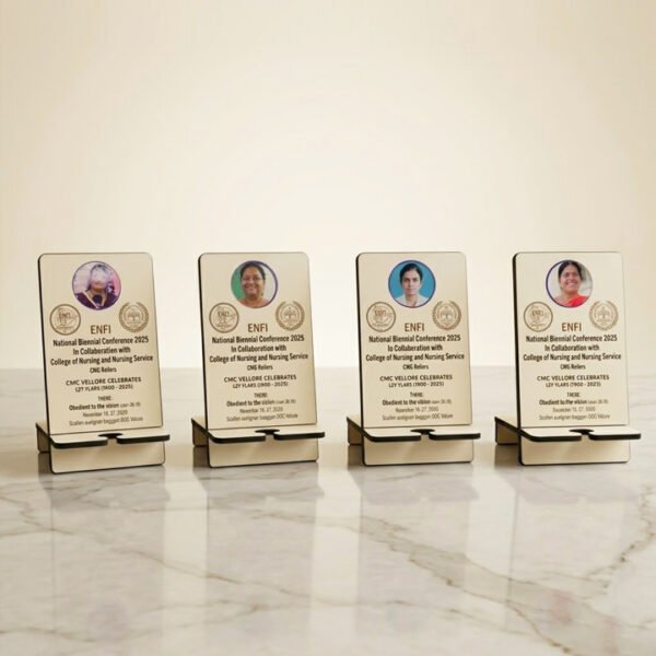 Wooden Mobile Stand | Custom Size | UV Print