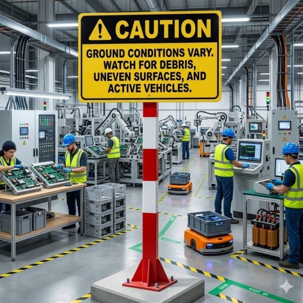 Caution Signage | Custom Size | UV Print | Indoor & Outdoor